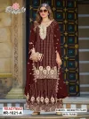 R 1621 A To D By Ramsha Georgette Readymade Plazzo Suits 